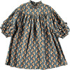 Abstract Art Viscose Dress, Multicolors - Dresses - 1 - thumbnail