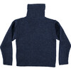 Blue Nights Knitted Turttle Neck Jumper, Blue - Sweaters - 1 - thumbnail
