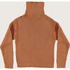 Argan Oil Knitted Turttle Neck Jumper, Brown - Sweaters - 2