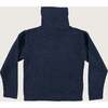 Blue Nights Knitted Turttle Neck Jumper, Blue - Sweaters - 2