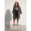 Striped Wool Long Coat, Stripes - Coats - 2