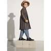 Striped Wool Long Coat, Stripes - Coats - 3