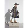 Striped Wool Long Coat, Stripes - Coats - 4