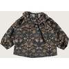 Mexican Flowers Baby Blouse, Multicolors - Blouses - 2