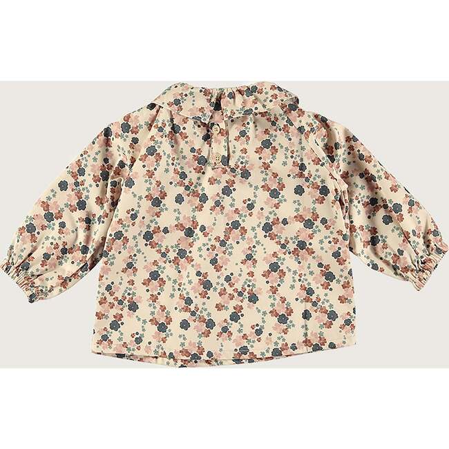 Nude Wild Flowers Baby Blouse, Florals - Blouses - 2