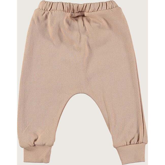 Baby Cuffed Drawstring Jogger, Rose Dust - Sweatpants - 2