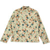 Nude Wild Flowers Turtleneck Top, Florals - T-Shirts - 1 - thumbnail