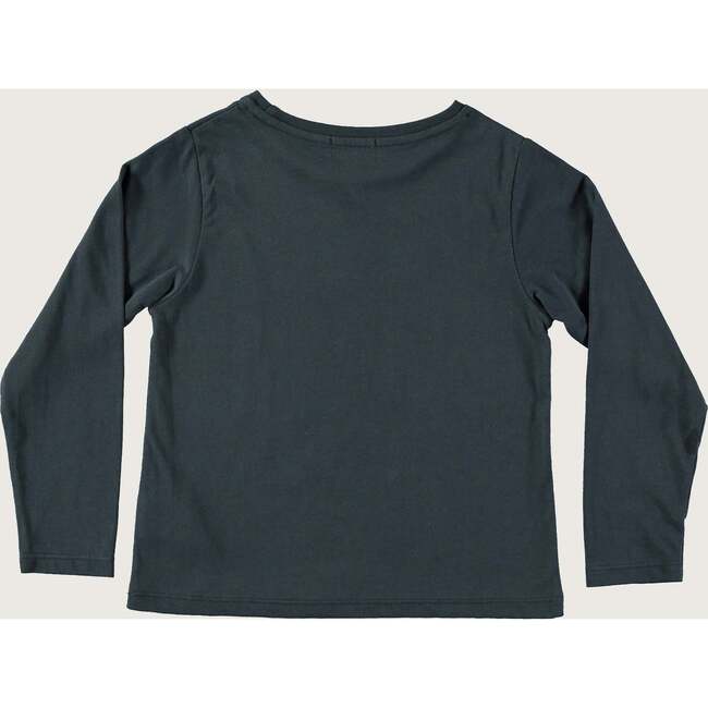 Blue Nights Solid T-Shirt, Blue - T-Shirts - 2