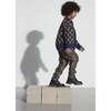 Striped Wool Trousers, Multicolors - Pants - 4