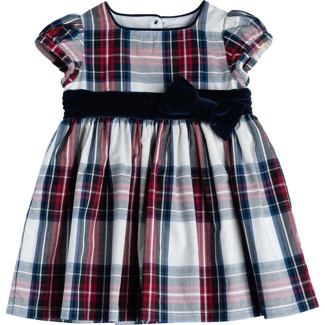 Little Victoria Party Dress, Dress Stewart Tartan