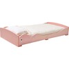 Whale Kids Low Montessori Bed, Pink - Beds - 1 - thumbnail