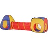 Pop-Up Play Tent With Tunnel, Red - Play Tents - 1 - thumbnail