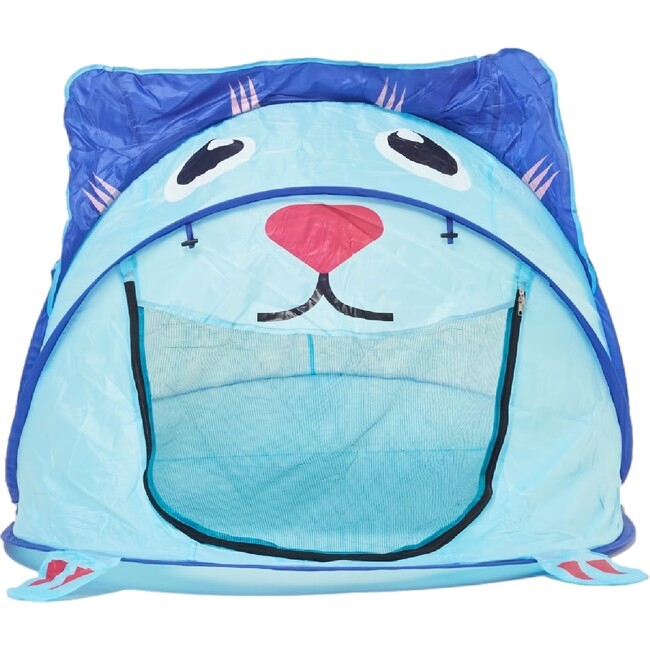 Lion Waterproof Pop-Up Play Tent, Blue