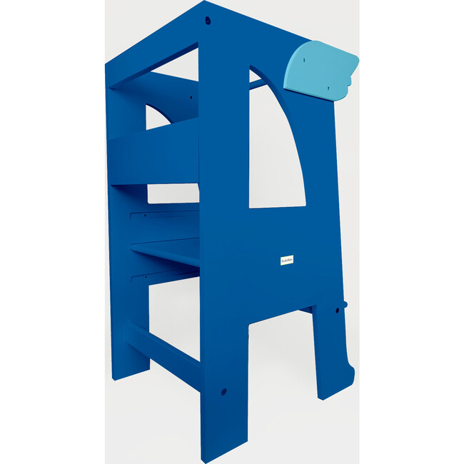 Front Protection Bar Accessory For Step Stool, Blue - Kids Seating - 2