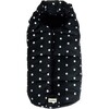 Stroller Footmuff Igloo With Detachable Bottom, Black With White Dots - Stroller Accessories - 1 - thumbnail