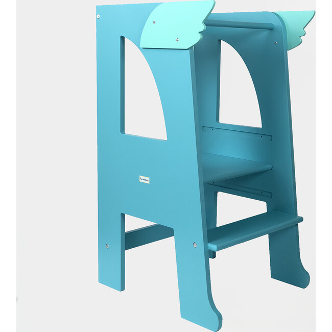 Step Stool Tower Montessori, Green Summer - Kids Seating - 3