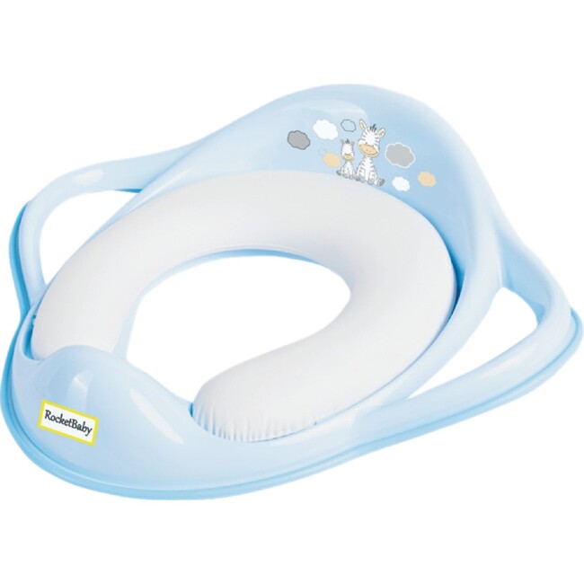 Potty Training Seat With Handles, Light Blue