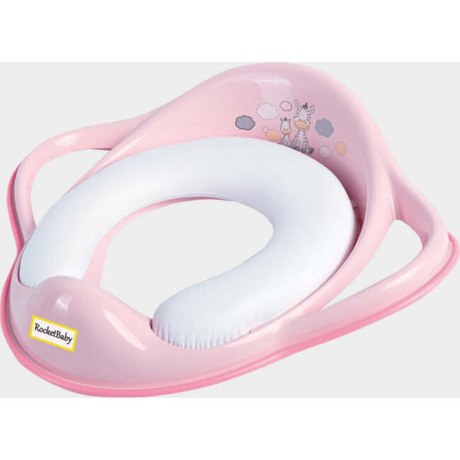Potty Training Seat With Handles, Baby Pink - Potty Training - 2