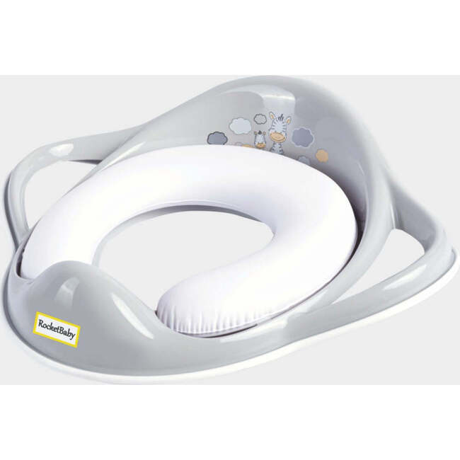 Potty Training Seat With Handles, London Grey - Potty Training - 3