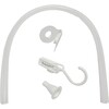 Accessories Set For Bath Tub, White - Bath Accessories - 1 - thumbnail
