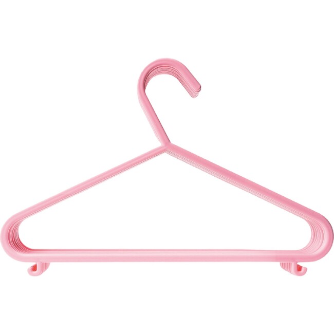 Children'S Hangers, Baby Pink (Set Of 8)