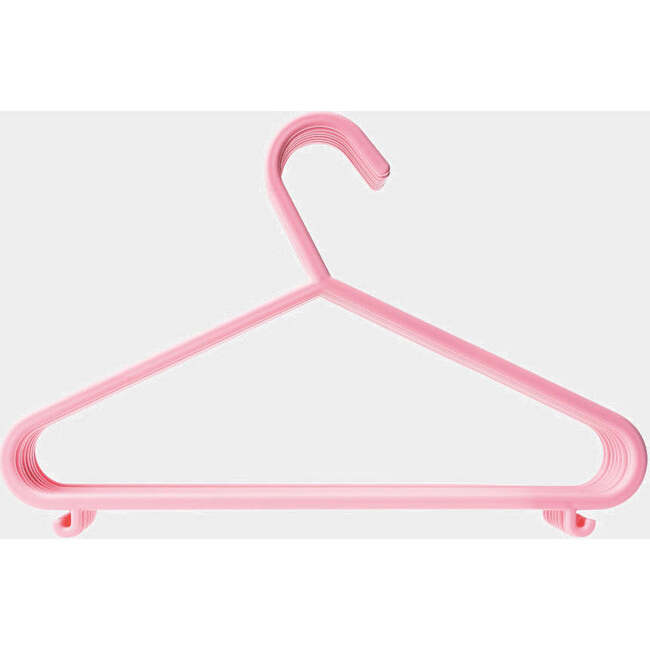 Children'S Hangers, Baby Pink (Set Of 8) - Hangers - 2