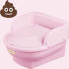 Potty Wc Odour-Control Lid & Removable Container, Baby Pink - Potty Training - 2