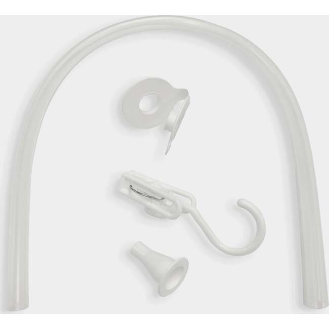 Accessories Set For Bath Tub, White - Bath Accessories - 2