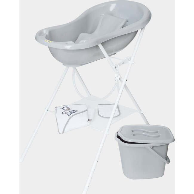 Accessories Set For Bath Tub, White - Bath Accessories - 3