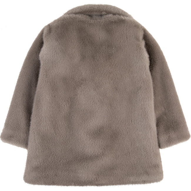 Faux-Fur Occasion Coat - Jackets - 4