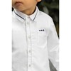 Hedgehog Embroidered Ceremony Shirt - Shirts - 4