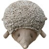 Hedgehog Floor Cushion, Natural & Brown - Decorative Pillows - 1 - thumbnail