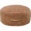 Chill Round Pouf, Chestnut - Decorative Pillows - 1 - thumbnail