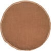 Chill Round Pouf, Chestnut - Decorative Pillows - 3