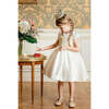 Colombe Silk Ceremony Smocked Dress, Gold - Dresses - 2