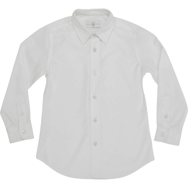 Bennett Button Down Shirt, Classic White