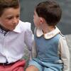 James Henry Corduroy Jon Jon, Bay Tree Blue - Rompers - 3