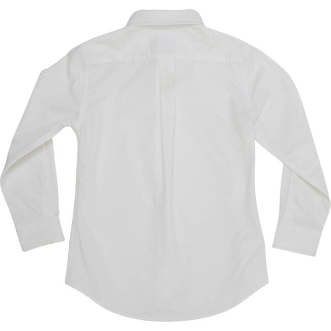 Bennett Button Down Shirt, Classic White - Shirts - 4
