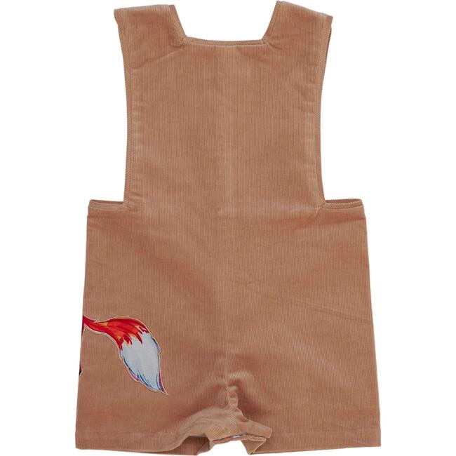 James Henry Corduroy Charlie Fox Applique Jon Jon, Clubhouse Camel - Rompers - 5