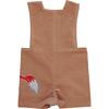 James Henry Corduroy Charlie Fox Applique Jon Jon, Clubhouse Camel - Rompers - 5