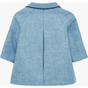 Classic Raglan Coat, Pale Blue - Coats - 3