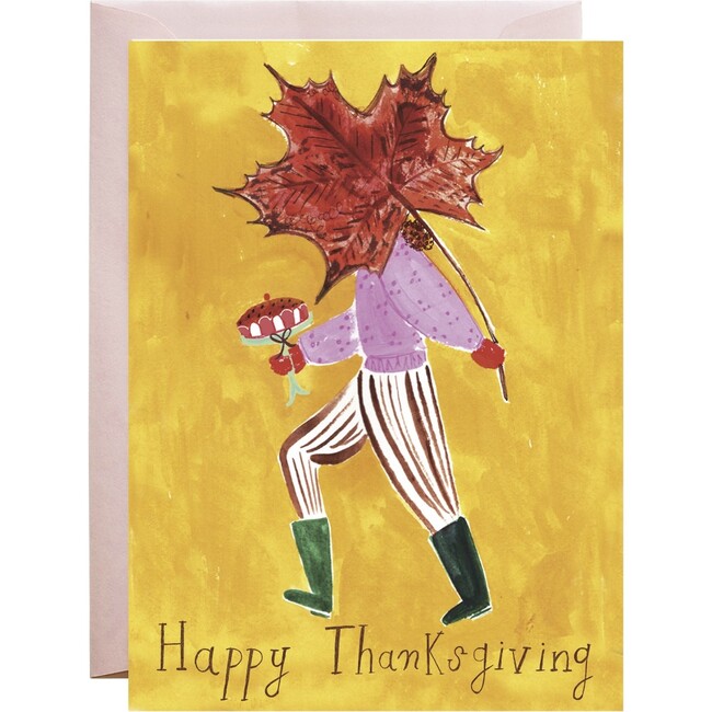 Maple Thanksgiving Greeting Card