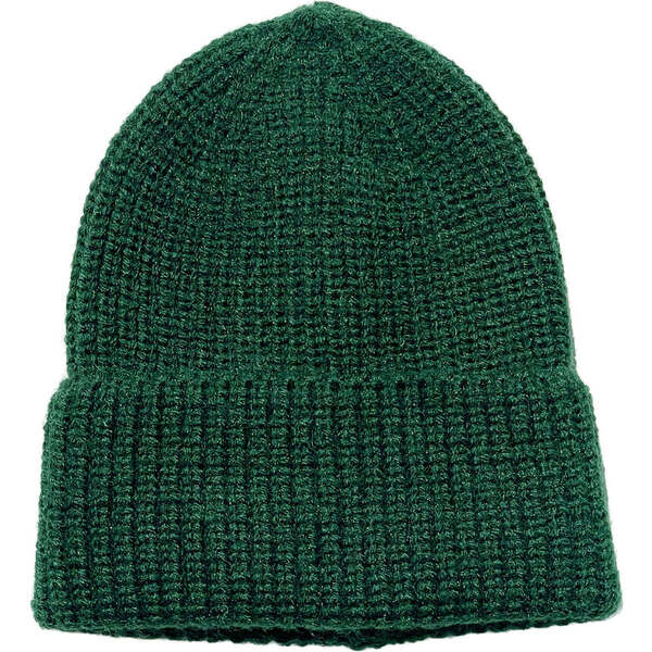 For Otto: Everyday Beanie, Evergreen - Bubu Hats, Scarves & Gloves | Maisonette (Size M)