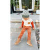 Checker Pom Beanie, Olive - Hats - 3