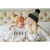 Checker Pom Beanie, Camel - Hats - 2