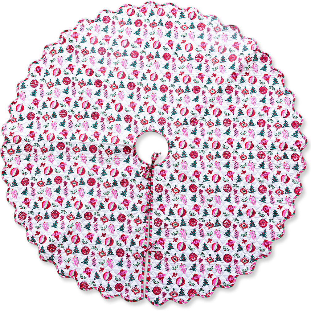 Noella Christmas Tree Skirt - Tree Skirts - 1