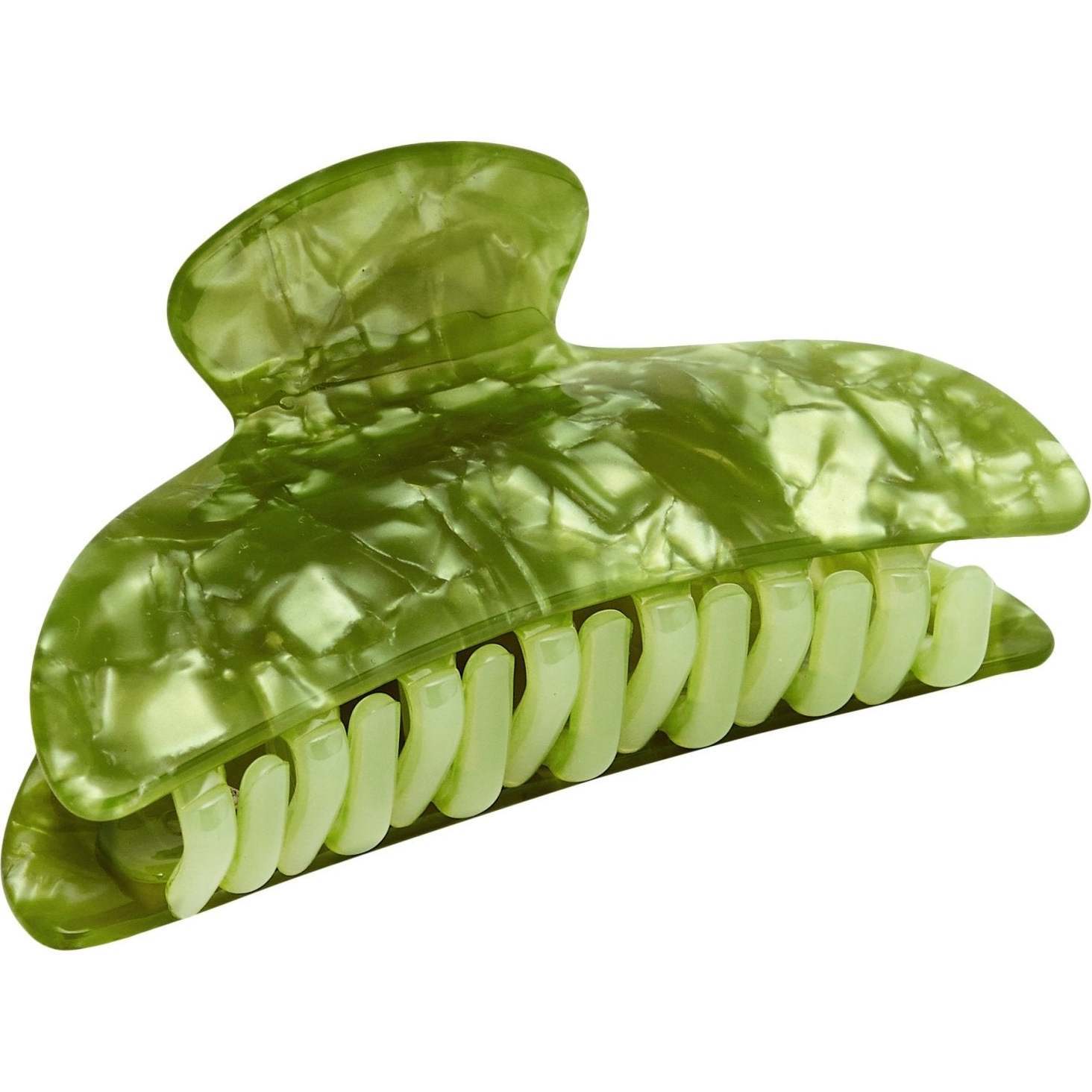 Midi Heirloom Claw, Pistachio - Hair Accessories - 1