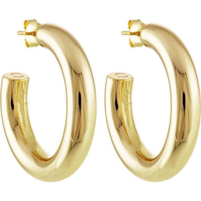 1" Perfect Hoops, Gold
