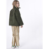 Faux Leather Gold Flare Pants - Pants - 3