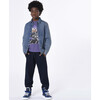 Vintage Festival Cotton Denim Shirt - Shirts - 5